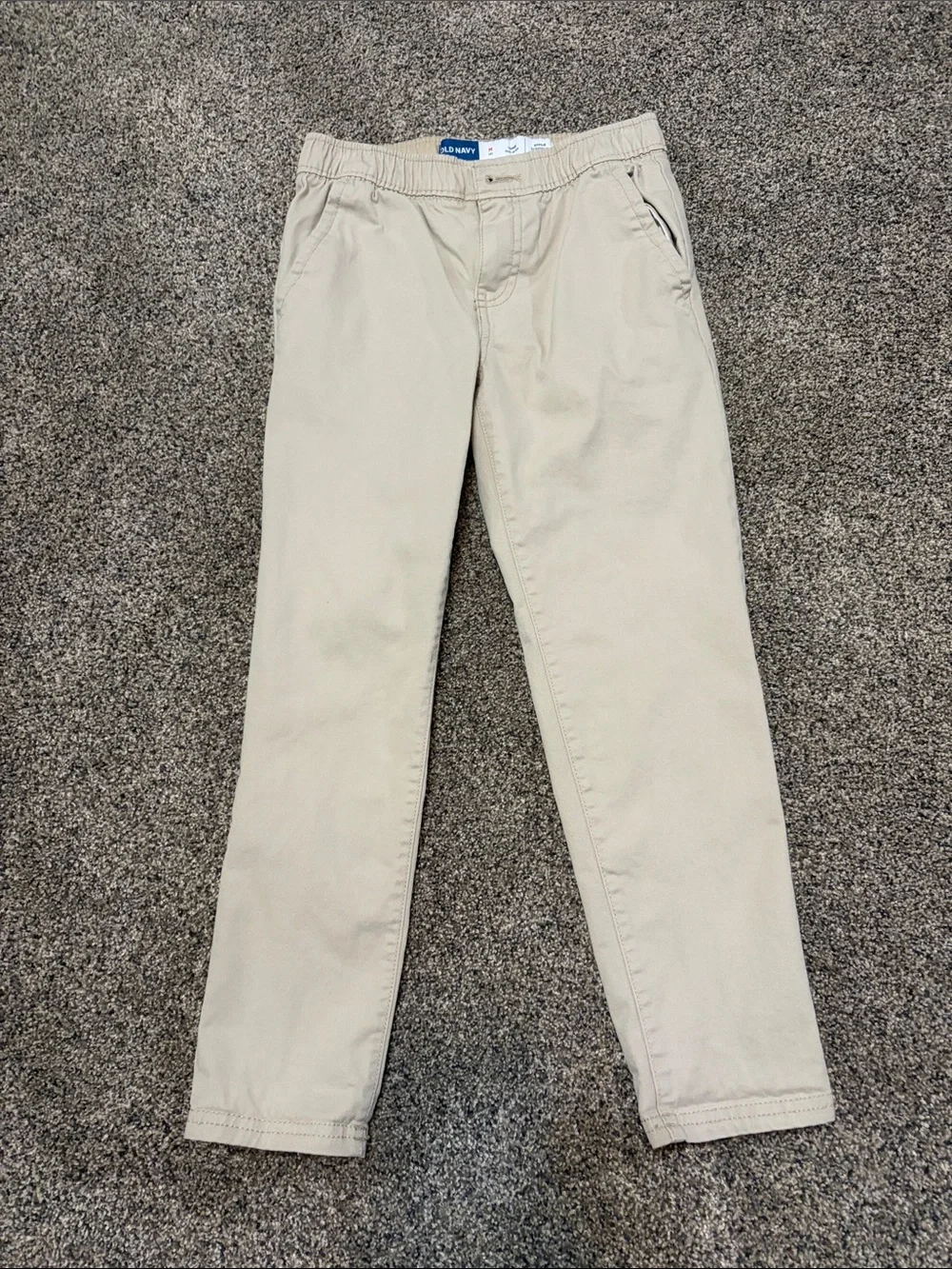 Boys Old Navy Kids Beige Chino Pants Size 8